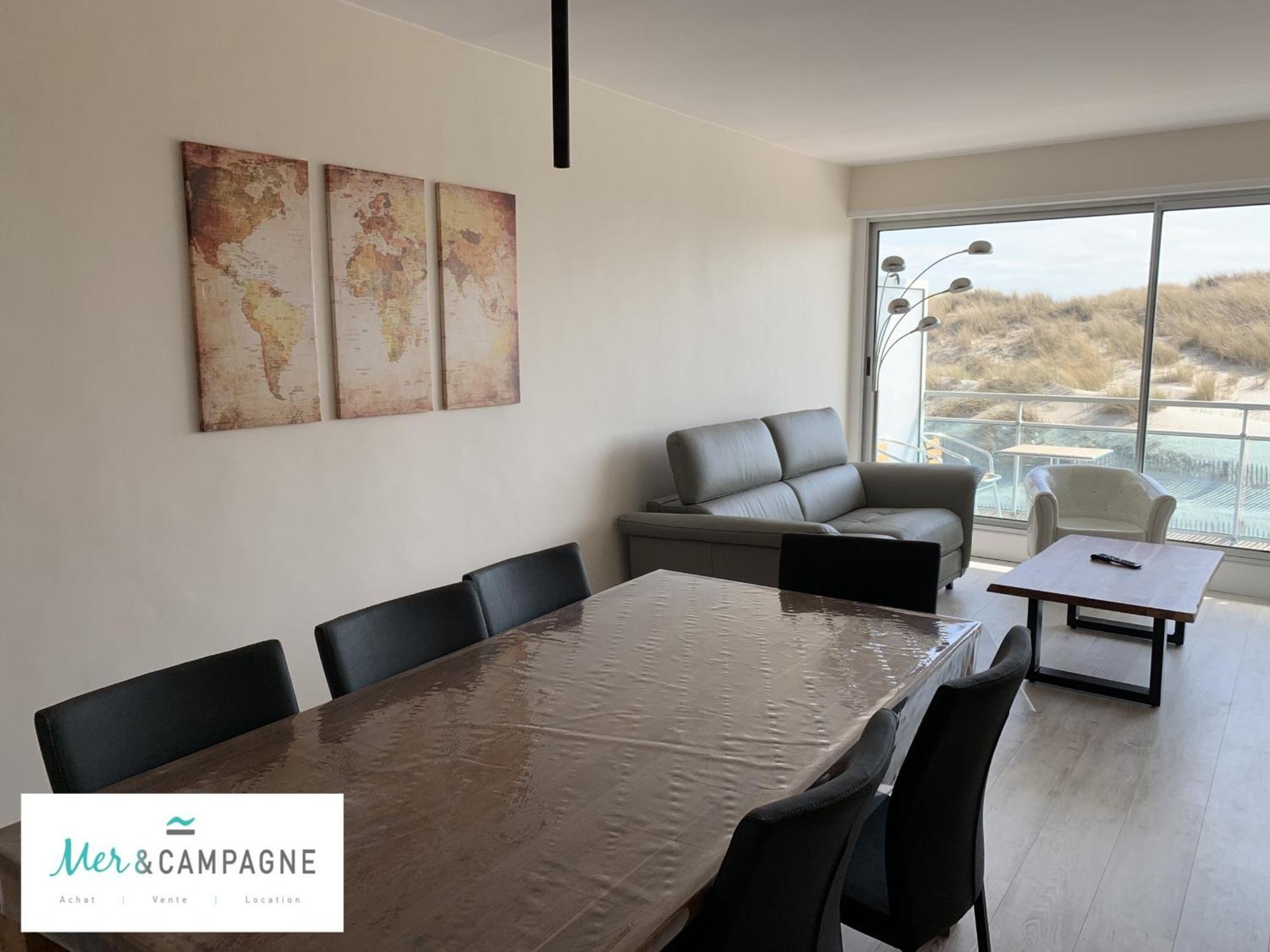 Appartement Renove Avec Garage Prive, Balcon Et Vue Mer - Fr-1-482-87 Fort-Mahon-Plage Luaran gambar